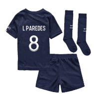 Детская футбольная форма Паредес ПСЖ 2023 года с гетрами