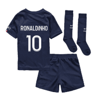 Детская футбольная форма Роналдиньо ПСЖ 2023 года с гетрами