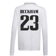 Футболка Реал Мадрид Beckham 23 длинный рукав 2023 год