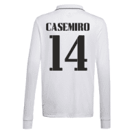 Футболка Реал Мадрид Casemiro 14 длинный рукав 2023 год