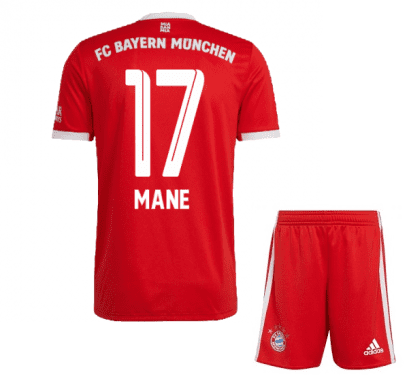 Детская футбольная форма Мане Бавария Мюнхен 2023 год