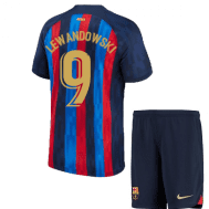 Детская футбольная форма Левандовский 9 Барселона 2022-2023