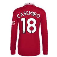Футболка Каземиро длинный рукав 2023 год Манчестер Юнайтед