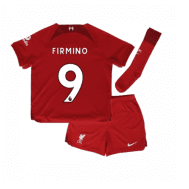 Детская футбольная форма Фермино 9 Ливерпуль 2023 года с гетрами