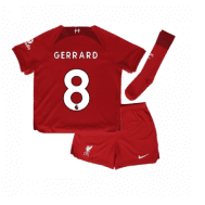 Детская футбольная форма Джеррард 8 Ливерпуль 2023 года с гетрами