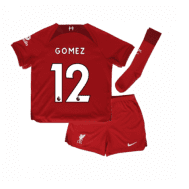 Детская футбольная форма Гомес 12 Ливерпуль 2023 года с гетрами