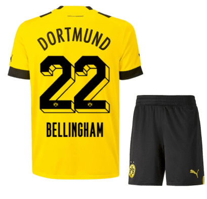Детская футбольная форма Беллингем Боруссия Дортмунд 2023 года
