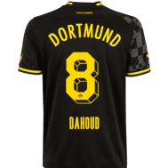 Гостевая футболка Дауд Боруссия Дортмунд 2023 год чёрная