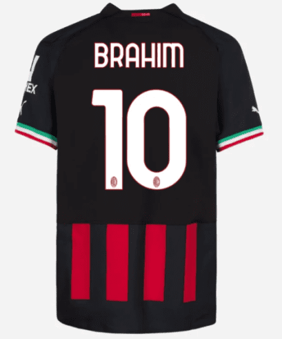 Футболка Браим Милан 2023 год