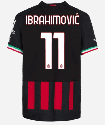 Футболка Ибрагимович Милан 2023 год