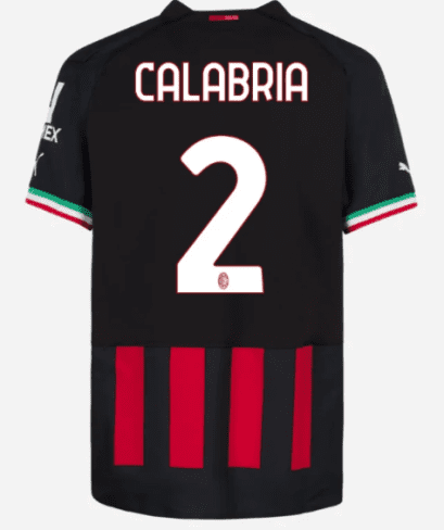 Футболка Калабрия Милан 2023 год