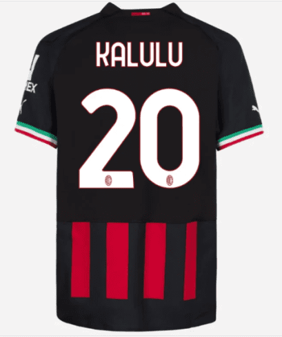 Футболка Калулу Милан 2023 год