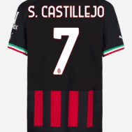 Футболка Кастильехо Милан 2023 год