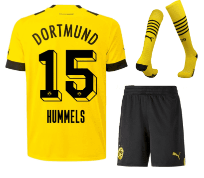 Детская футбольная форма Хуммельс Боруссия Дортмунд 2022-2023 с гетрами