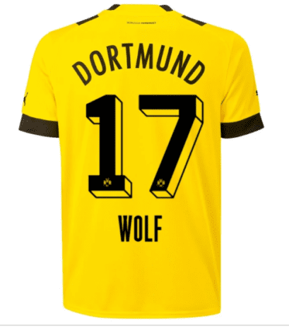 Детская футболка Вольф Боруссия Дортмунд 2022-2023
