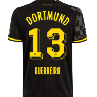 Гостевая детская футболка Геррейру Боруссия Дортмунд 2022-2023