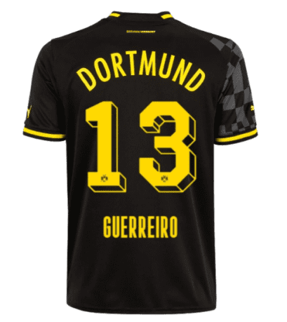 Гостевая детская футболка Геррейру Боруссия Дортмунд 2022-2023