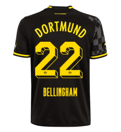 Гостевая детская футболка Беллингем Боруссия Дортмунд 2022-2023