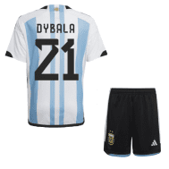 Детская футбольная форма Дибала Аргентина 2022