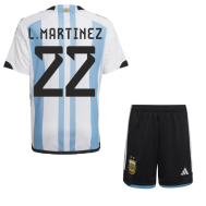 Детская футбольная форма Мартинес Аргентина 2022