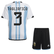 Детская футбольная форма Тальяфико Аргентина 2022