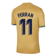 Гостевая детская футболка Ферран Барселона 2022-2023