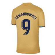 Гостевая детская футболка Левандовски Барселона 2022-2023