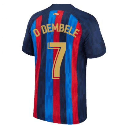 Детская футболка Дембеле Барселона 2022-2023
