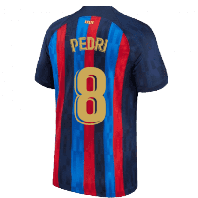 Детская футболка Педри Барселона 2022-2023