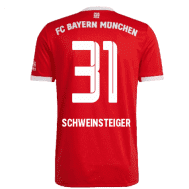 Детская футболка Швайнштайгер Бавария Мюнхен 2022-2023