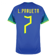 Гостевая футболка Пакета сборной Бразилии 2022