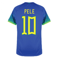 Гостевая футболка Пеле сборной Бразилии 2022