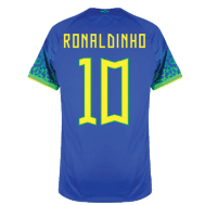Гостевая футболка Роналдиньо сборной Бразилии 2022