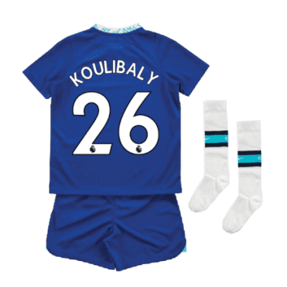 Детская футболка Кулибали Челси 2022-2023
