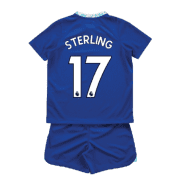 Детская футбольная форма Стерлинг Челси 2022-2023 Магазин футбольной формы и атрибутики Dealersport предоставляет скидку на данный товар.