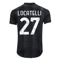Гостевая детская футболка Локателли Ювентус 2022-2023 год
