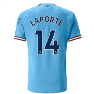 Детская футболка Ляпорт Манчестер Сити 2022-2023