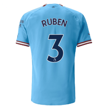 Детская футболка Рубен Манчестер Сити 2022-2023