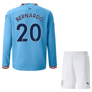 Футбольная форма Бернарду Манчестер Сити Длинный рукав 2023