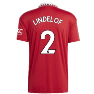 Детская футболка Линделёф Манчестер Юнайтед 2022-2023 год