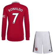 Форма Роналдо Манчестер длинный рукав 2022-2023