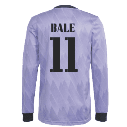 Гостевая футболка Реал Мадрид Бейл длинный рукав 22-23 год
