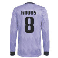 Гостевая футболка Реал Мадрид Кроос длинный рукав 22-23 год