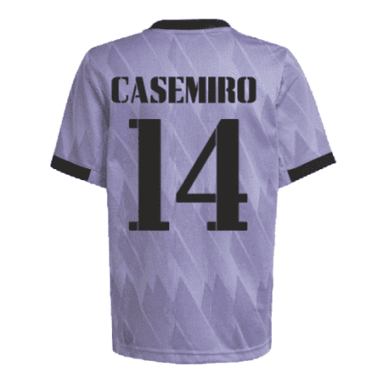 Гостевая детская футболка Каземиро Реал Мадрид 2022-2023