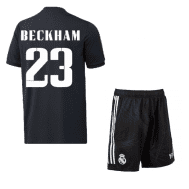 Детская форма Бекхэм Реал Мадрид 2022-2023 чёрная
