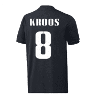 Чёрная детская футболка Реал Мадрид Кроос