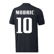 Чёрная детская футболка Реал Мадрид Модрич