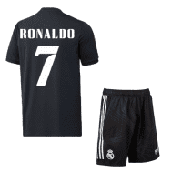 Детская форма Роналду Реал Мадрид 2022-2023 чёрная