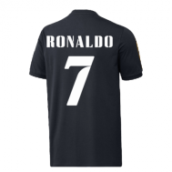 Чёрная детская футболка Реал Мадрид Роналду