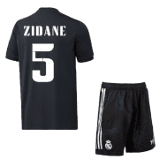 Детская форма Зидан Реал Мадрид 2022-2023 чёрная